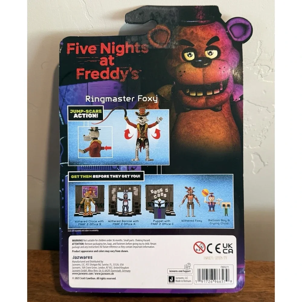 Jazwares Five Nights at Freddy's Series 2 Ringmaster Foxy Target Exclusive FNAF